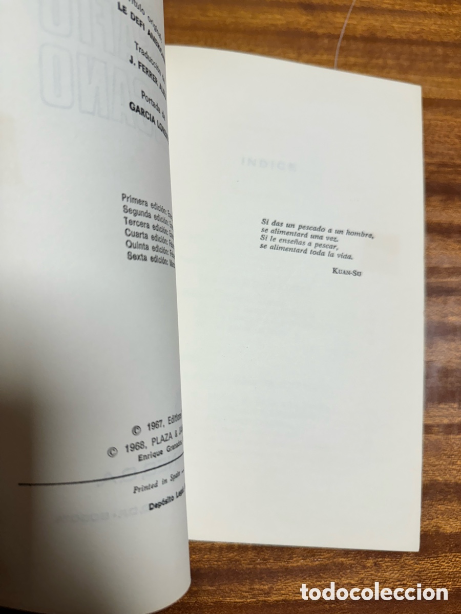 Libros: El desaf&iacute;o americano - Foto 4