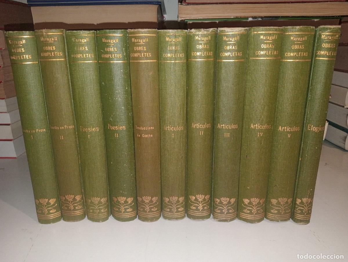 Libros: Obras completas de Joan Maragall - Foto 1
