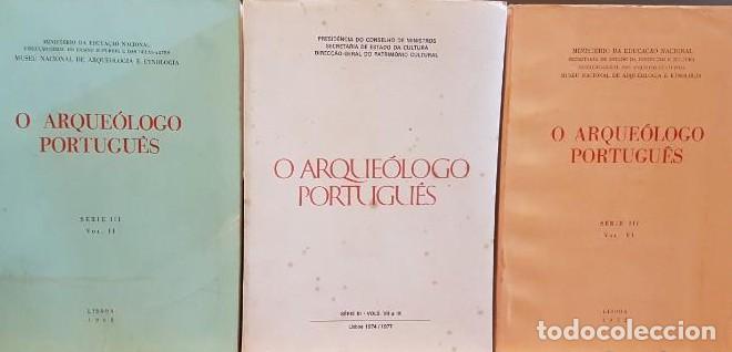 Libros: Lote o Arque&oacute;logo Portugu&eacute;s. - - Foto 1