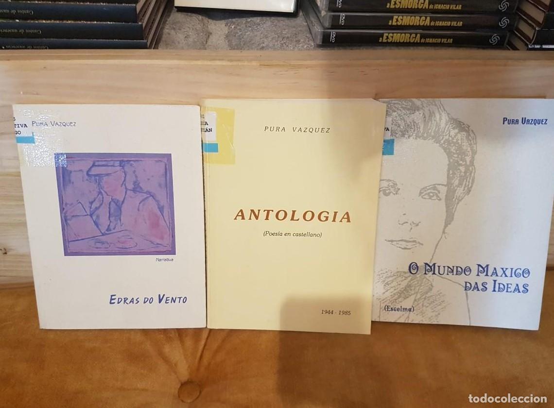 Libros: Pura V&aacute;zquez. Lote de tres libros - - Foto 1