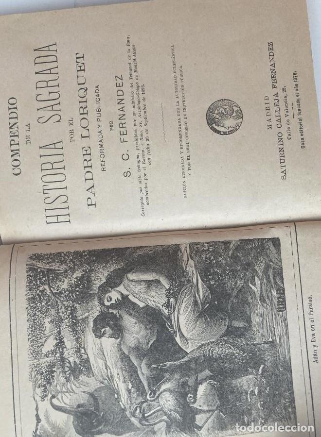 Libros: Historia Sagrada. Saturnino Calleja. - - Foto 2