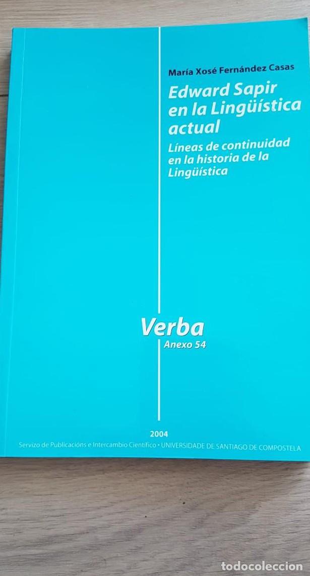 Libros: Edward Sapir en la lig&uuml;istica actual - - Foto 1