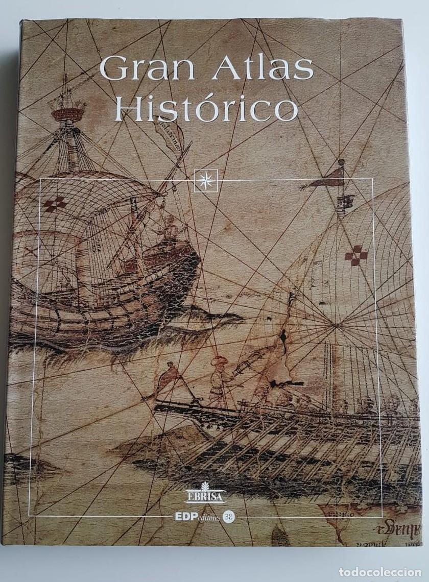Libros: GRAN ATLAS HIST&Oacute;RICO - EBRISA (EDP EDITORES) (c) - - Foto 1