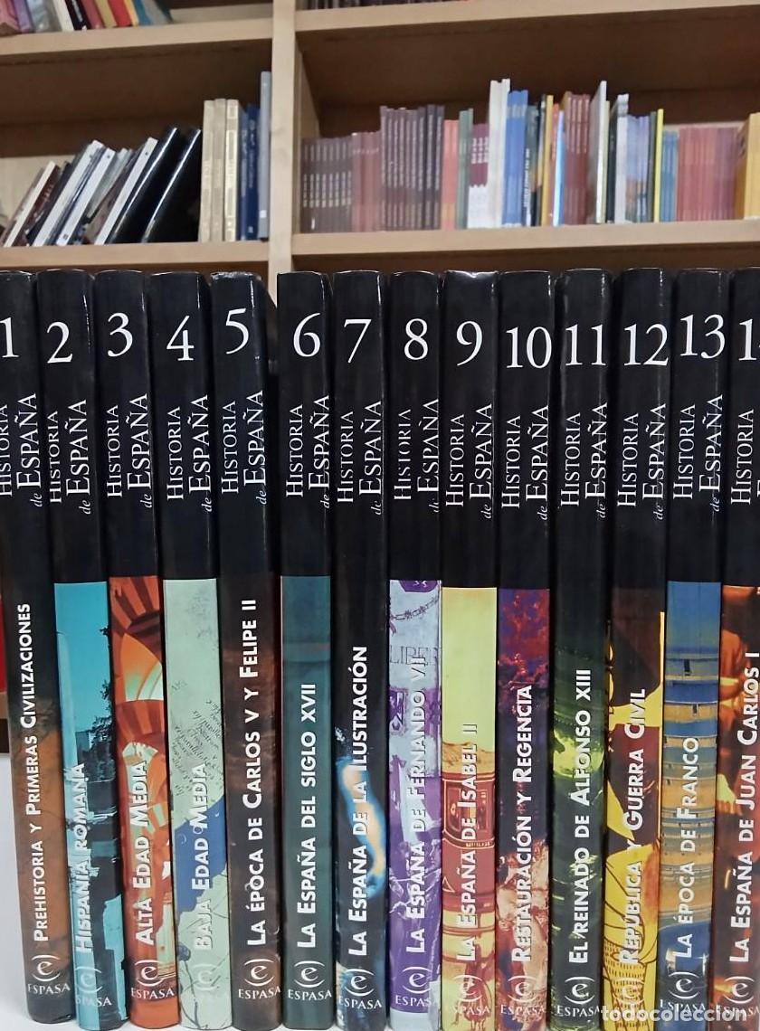 Libros: HISTORIA DE ESPA&Ntilde;A - ESPASA 1999 - 14 TOMOS (b) - - Foto 1