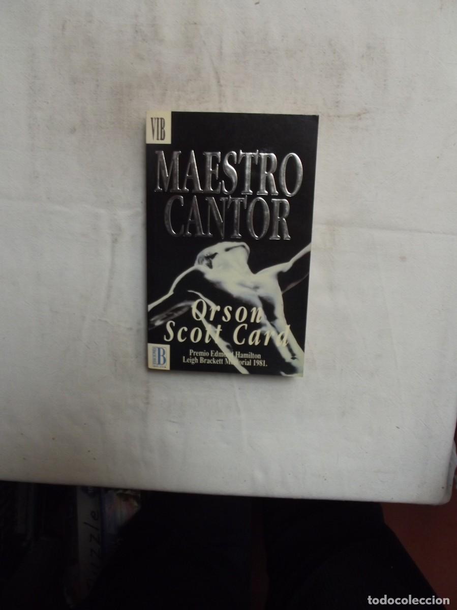 Libros: MAESTRO CANTOR DE ORSON SCOTT CARD - Foto 1