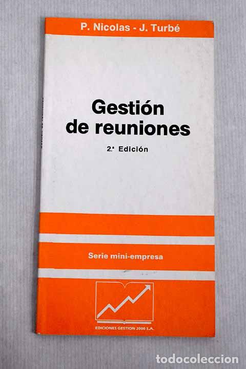 Libros: Gesti&oacute;n de reuniones.- Nicolas, P. - Foto 1
