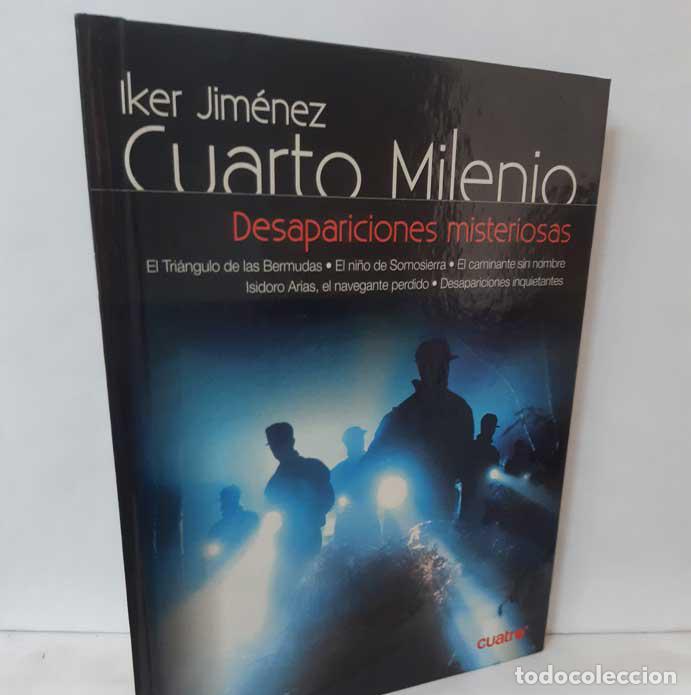 Libros: DESAPARICIONES MISTERIOSAS. CUARTO MILENIO (LIBRO + DVD) - JIM&Eacute;NEZ, IKER - Foto 1