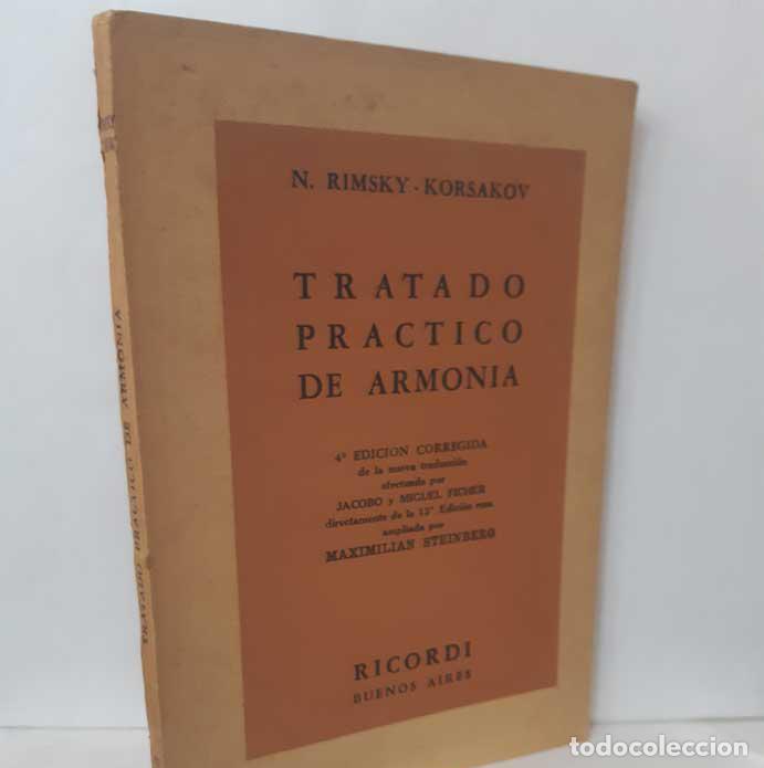 Libros: TRATADO PR&Aacute;CTICO DE ARMON&Iacute;A - RIMSKY - KORSAKOV - Foto 1