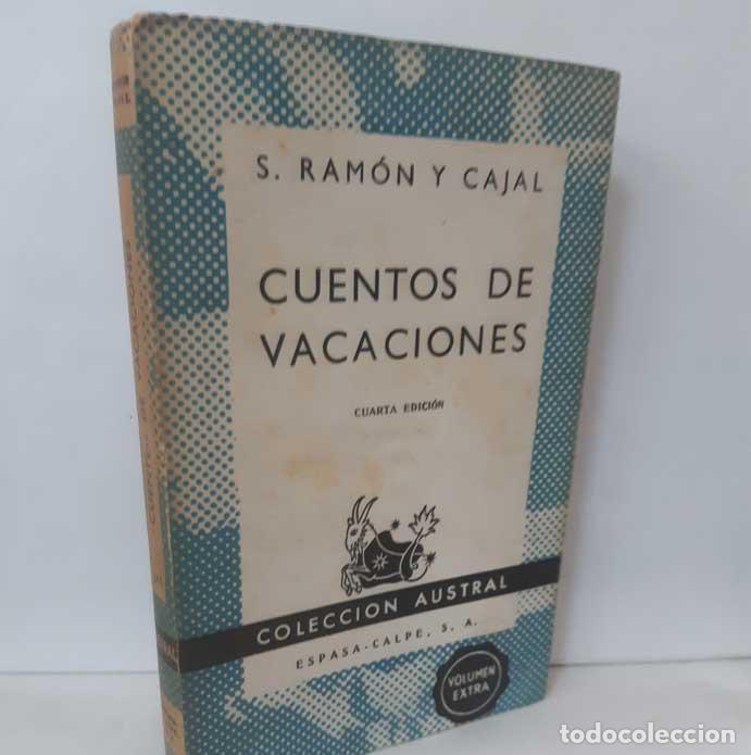 Libros: CUENTOS DE VACACIONES - RAM&Oacute;N Y CAJAL, SANTIAGO - Foto 1