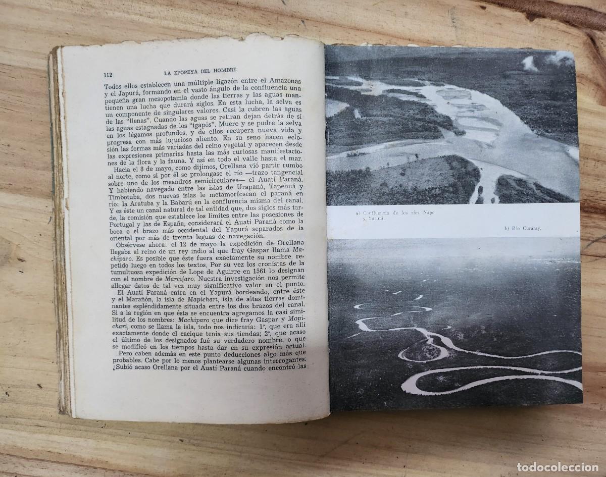 Libros: PASI&Oacute;N Y CR&Oacute;NICA DEL AMAZONAS - RODR&Iacute;GUEZ FABREGAT, E. - Losada, 1955 - Foto 5