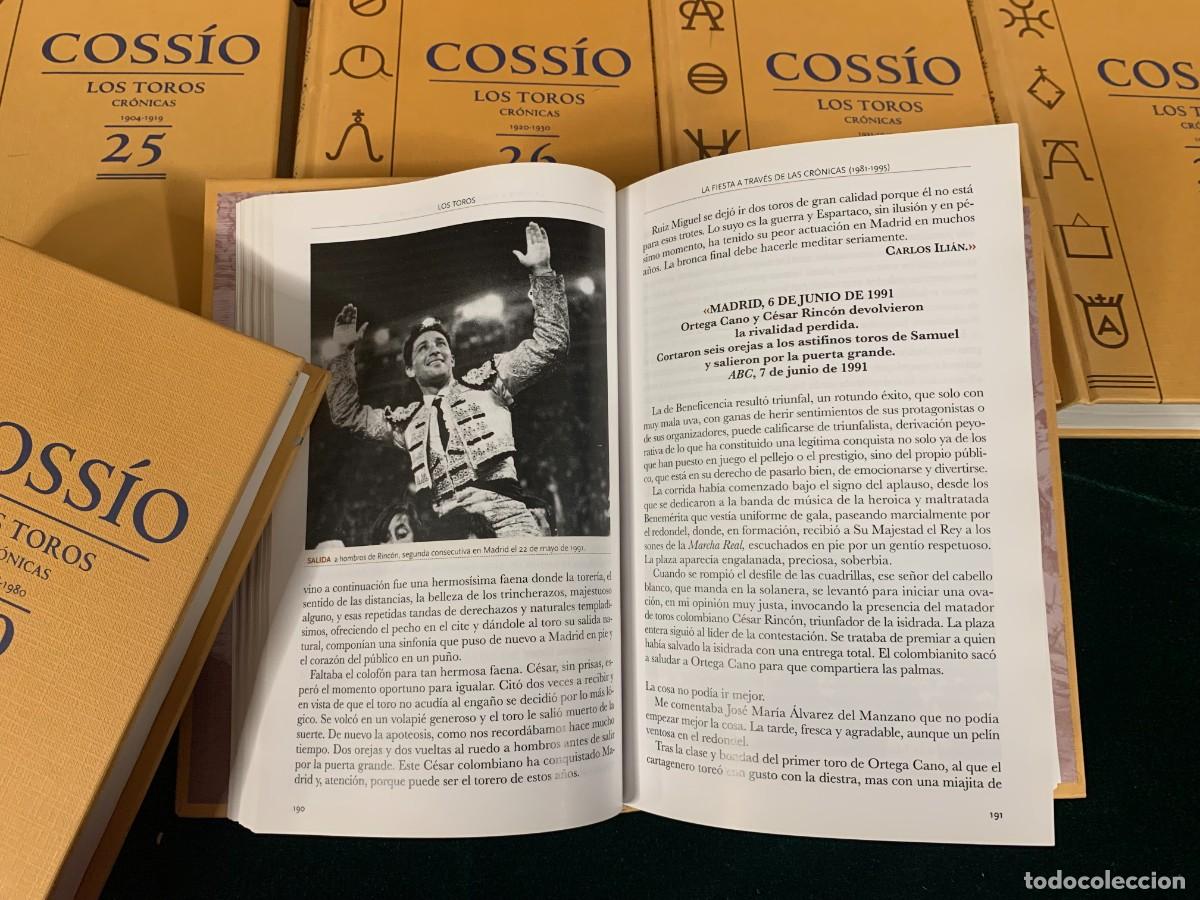 Libros: LIBROS; &laquo;LOS TOROS-EL COSSIO&raquo; EL TRATADO DE TAUROMAQUIA DEFINITIVA - Foto 7