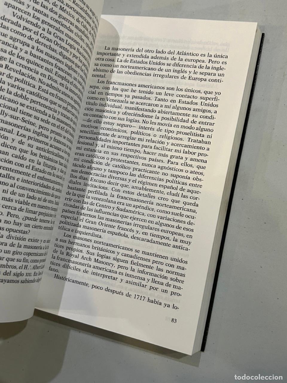 Libros: Jos&eacute; Antonio Vaca de Osma - La Masoner&iacute;a y el poder - Foto 2