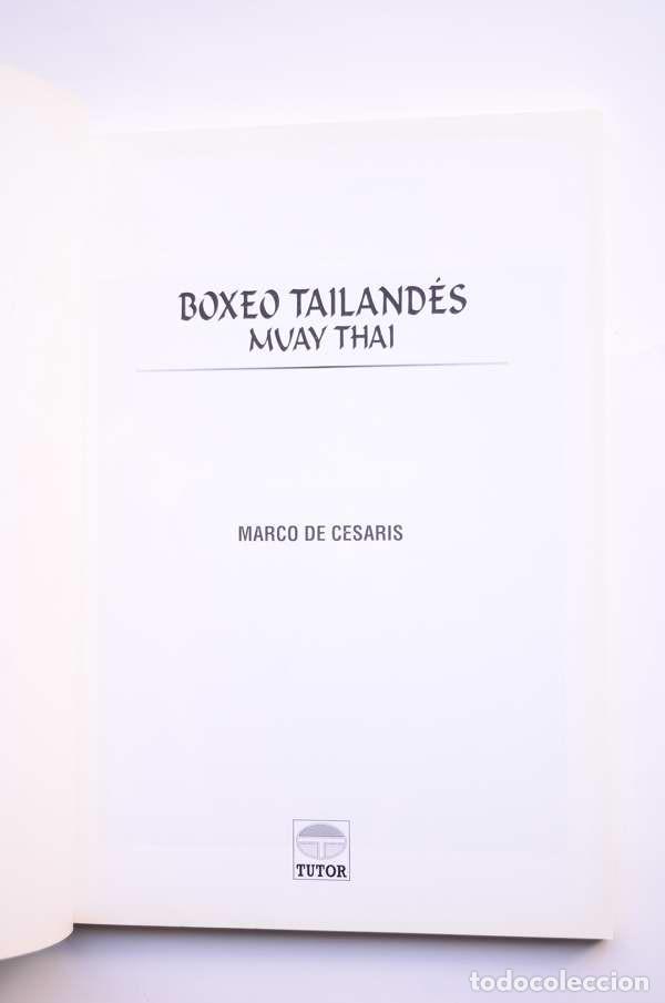 Libros: Boxeo tailand&eacute;s. Muay Thai - CESARIS, Marco de - Foto 2