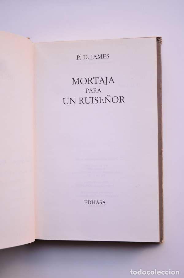 Libros: Mortaja para un ruise&ntilde;or - JAMES, P. D. - Foto 3