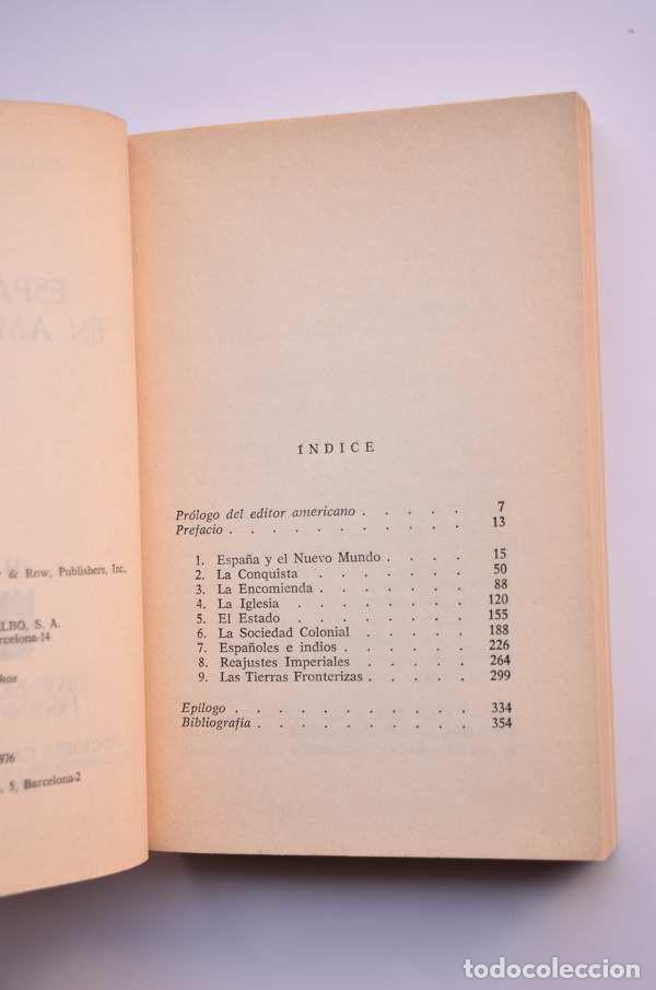 Libros: Espa&ntilde;a en Am&eacute;rica - GIBSON, Charles - Foto 3