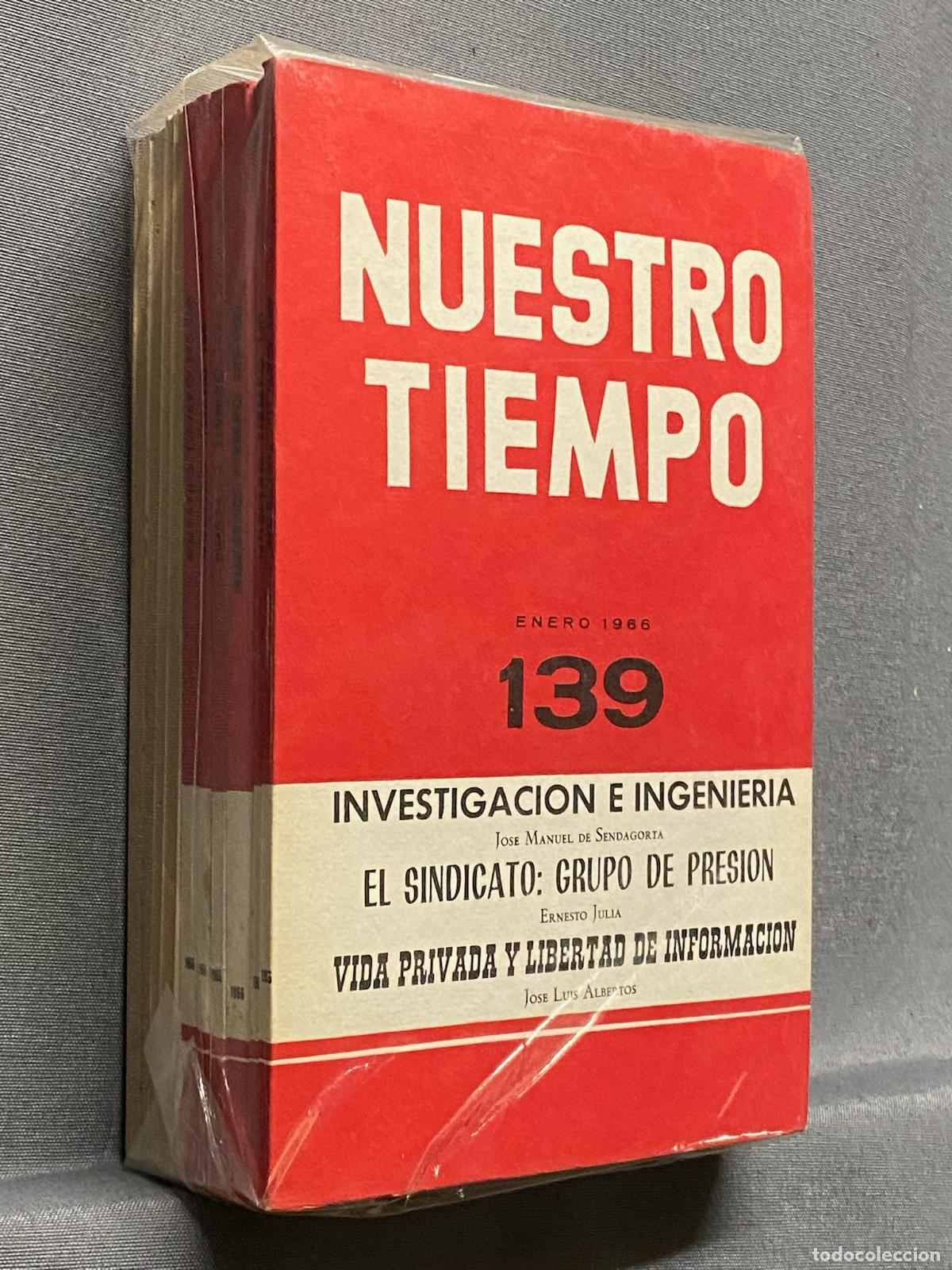 Libros: REVISTA NUESTRO TIEMPO. 1966. - Foto 1