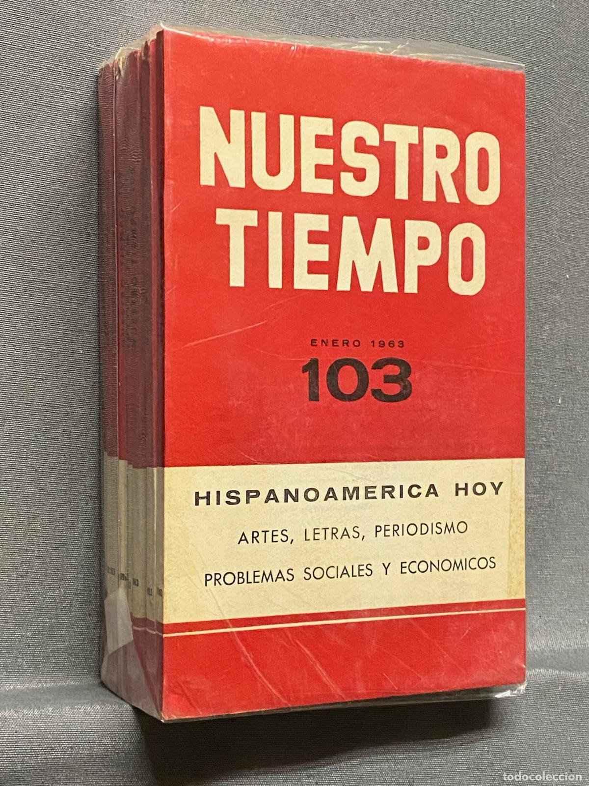 Libros: REVISTA NUESTRO TIEMPO. 1963. - Foto 1
