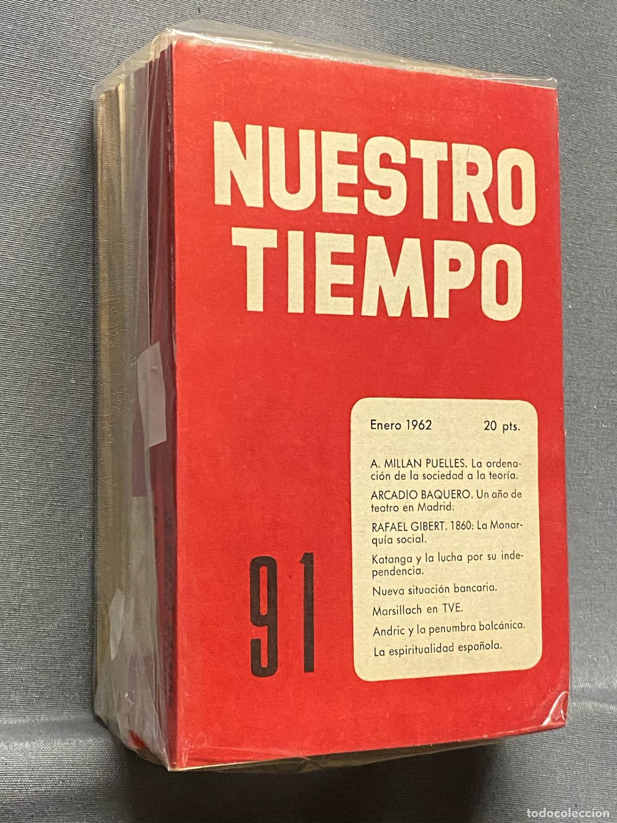 Libros: REVISTA NUESTRO TIEMPO. 1962. - Foto 1