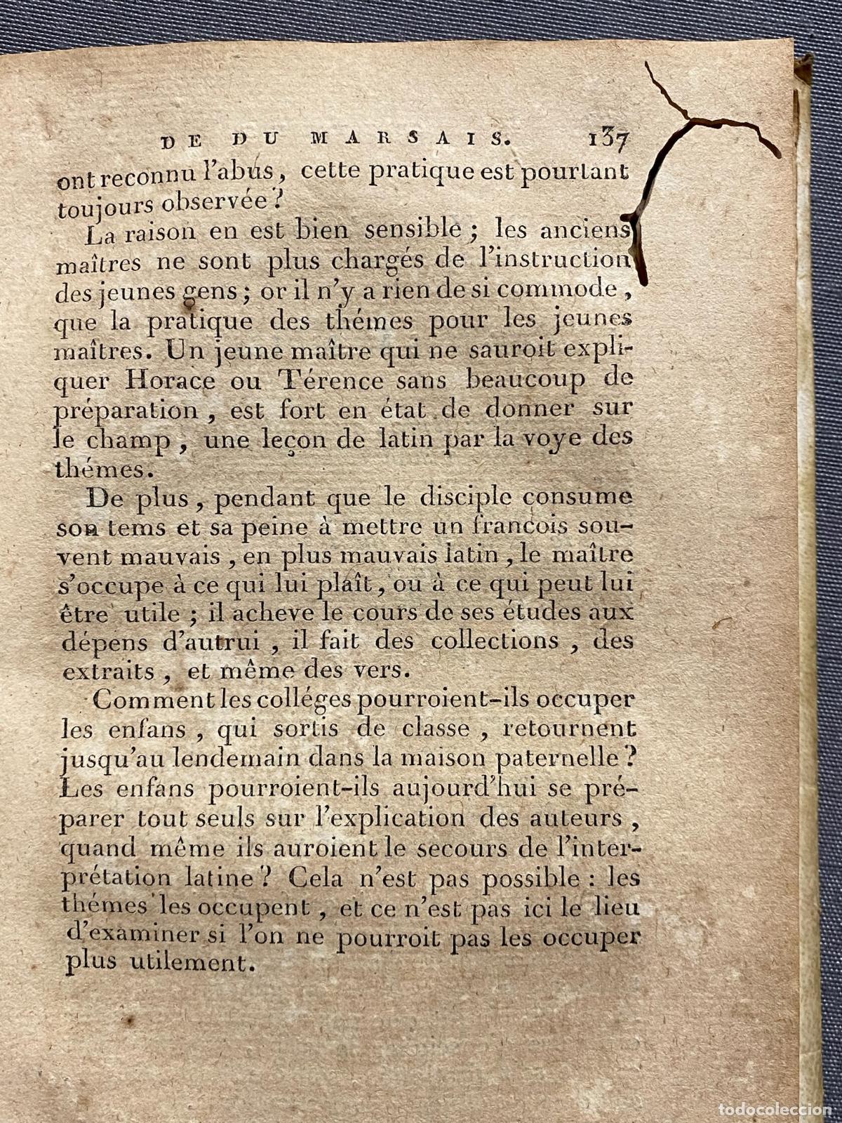 Libros: OEUVRES. 7 VOL. - DU MARSAIS. - Foto 3