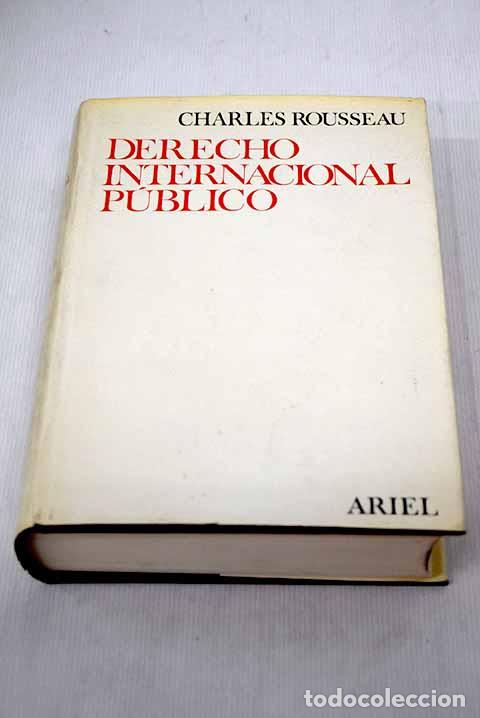 Libros: Derecho internacional p&uacute;blico.- Rousseau, Charles - Foto 1