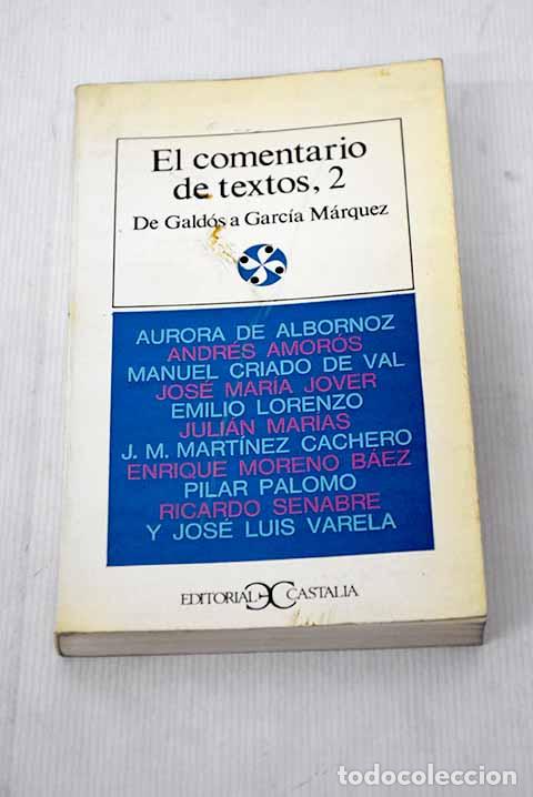 Libros: El comentario de textos, tomo II - Foto 1