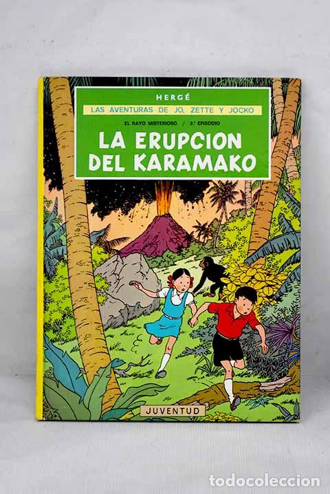 Libros: La erupci&oacute;n del Karamako.- Herg&eacute; - Foto 1