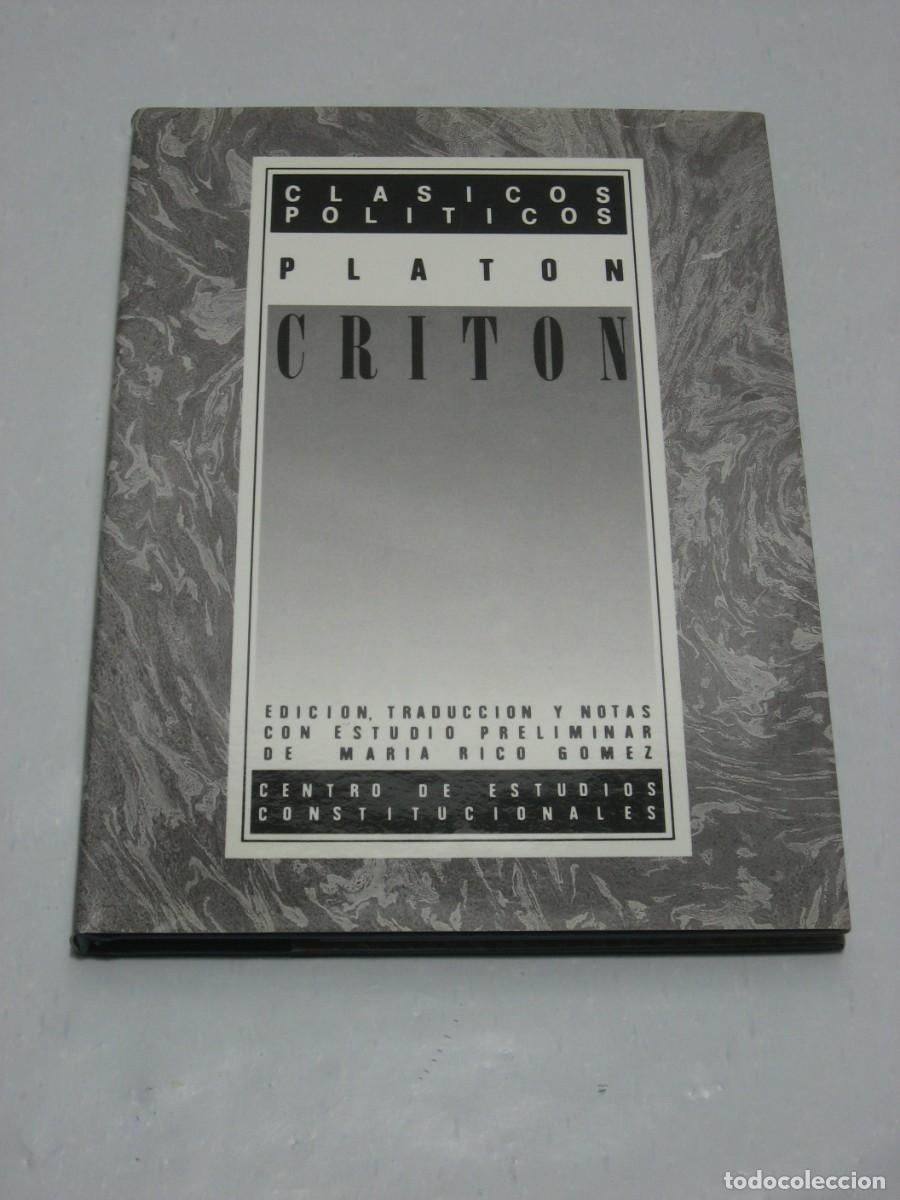 Libros: CRITON - Plat&oacute;n - Foto 1