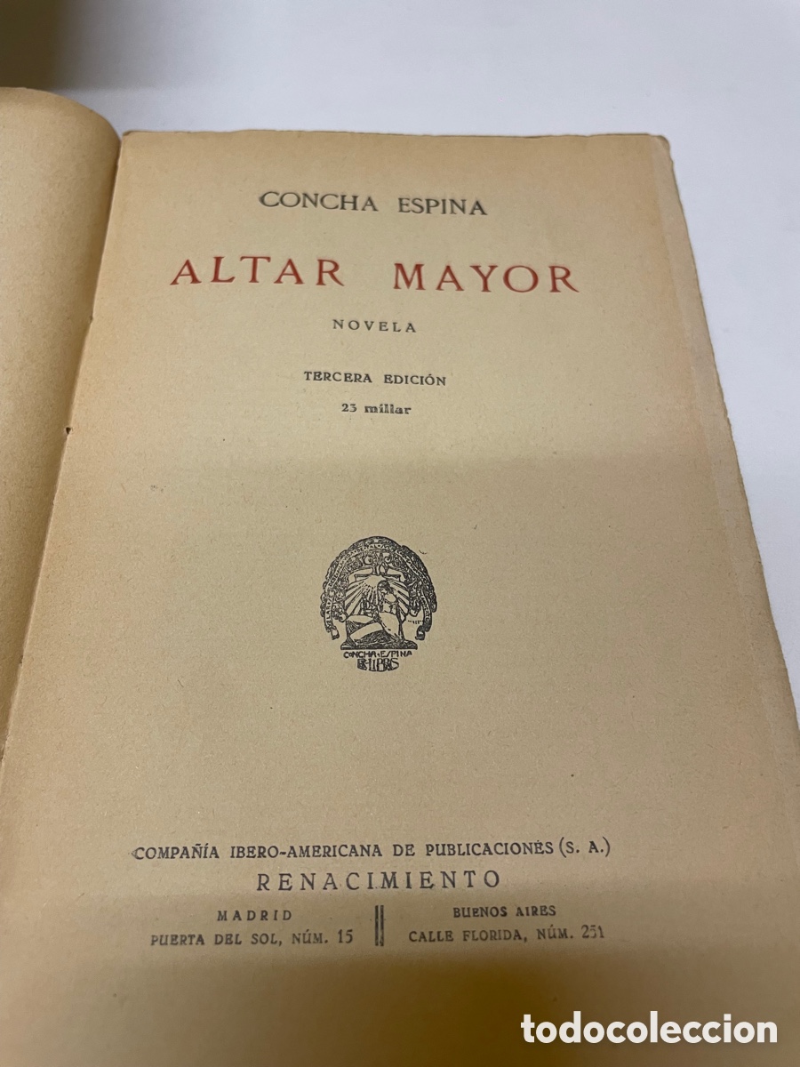 Libros: Altar Mayor Concha Espina - Foto 2