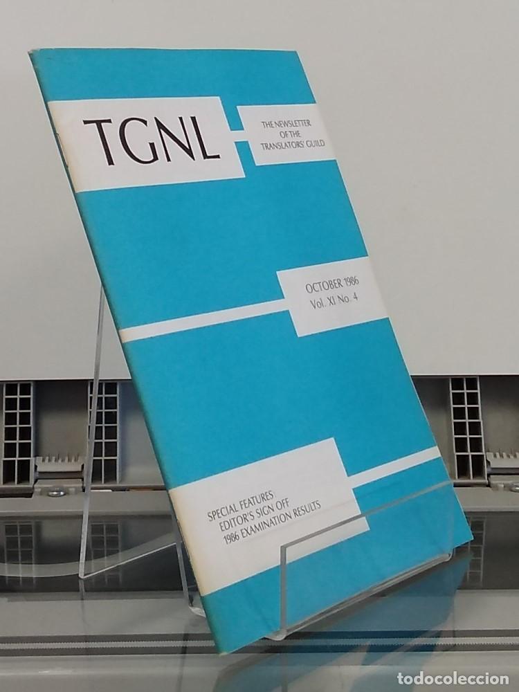 Libros: TGNL, october 1986, vol XI, n&ordm; 4 - vvaa - Foto 1