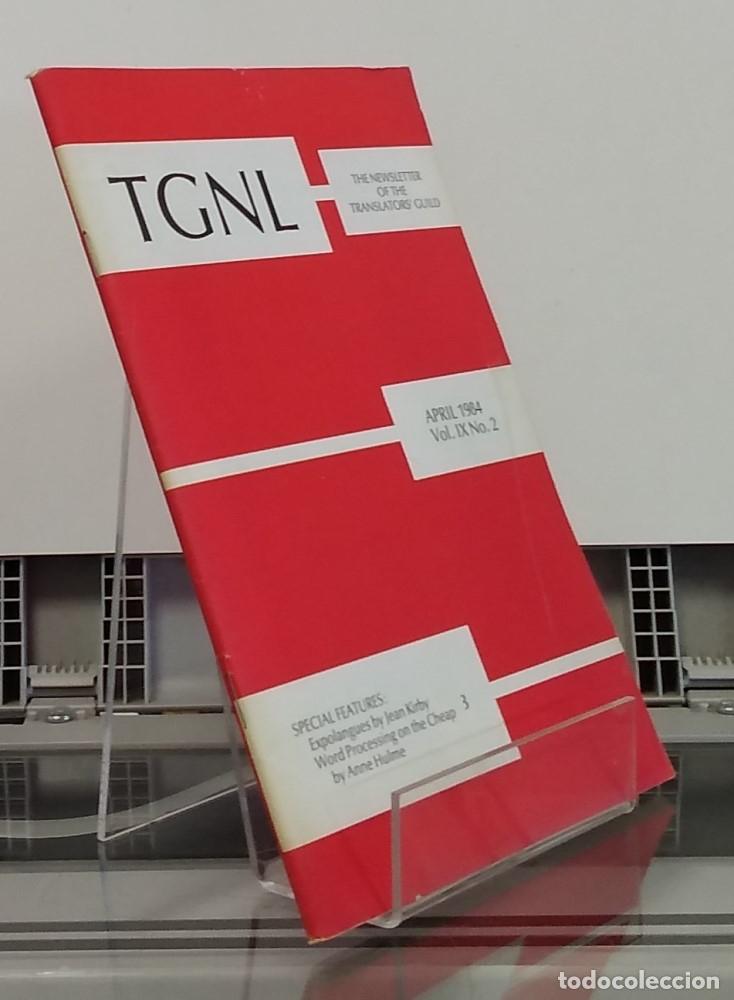 Libros: TGNL, april 1984, vol IX, n&ordm; 2 - vvaa - Foto 1