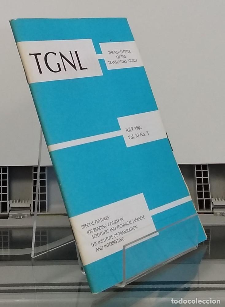Libros: TGNL, July 1986, vol XI, n&ordm; 3 - vvaa - Foto 1