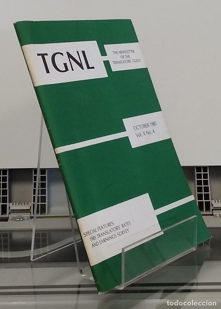 Libros: TGNL, october 1985, vol X, n&ordm; 4 - vvaa - Foto 1