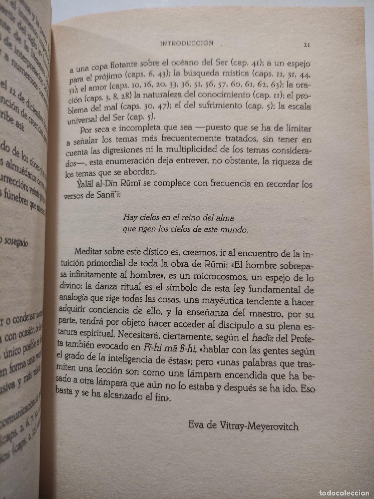 Libros: EL LIBRO INTERIOR - LOS SECRETOS DE YALAL AL DIN - RUMI - Foto 3