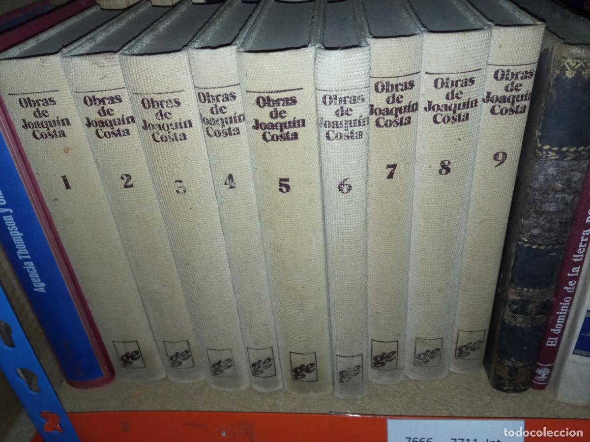 B&uuml;cher: Joaqu&iacute;n Costa - Obras de Joaqu&iacute;n Costa, 9 tomos..