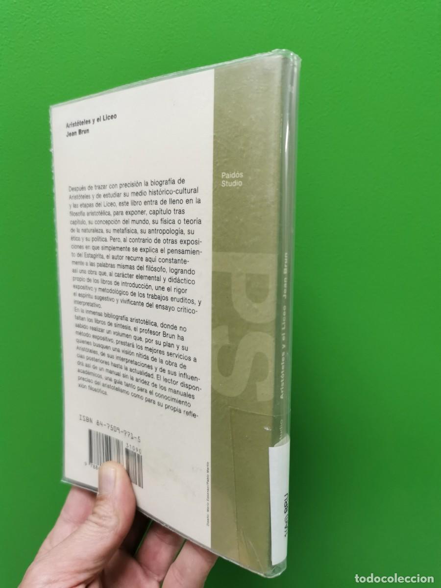 Libros: JEAN BRUN. ARISTOTELES Y EL LICEO. - Foto 2