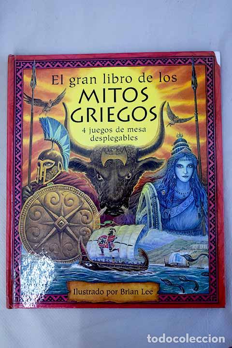 Libros: El gran libro de los mitos griegos : 4 juegos de mesa desplegables - Foto 1