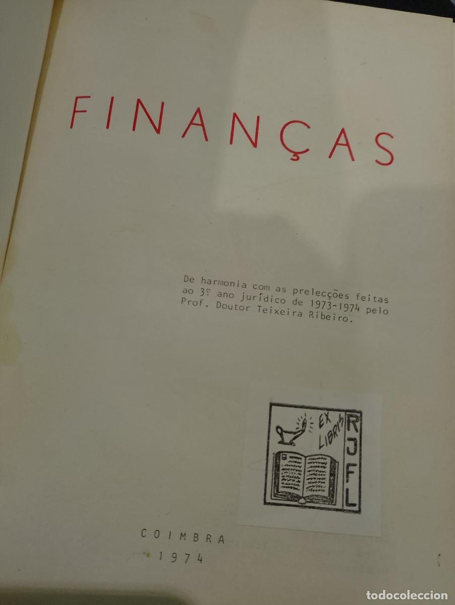 Libros: Finan&ccedil;as - Prof. Dr. Teixeira Ribeiro (1974) - Foto 2