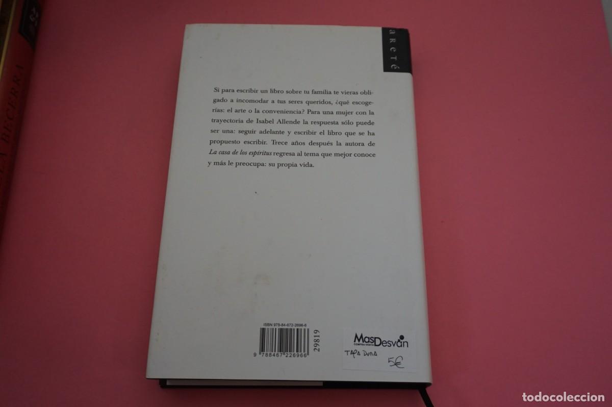 Libros: AR5C/ LA SUMA DE LOS DIAS - ISABEL ALLENDE / CIRCULO DE LECTORES - Foto 5