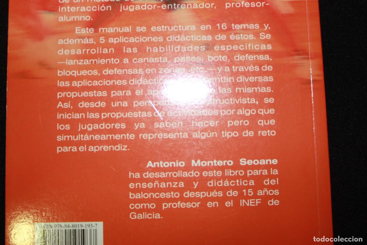 Libros: Did&aacute;ctica del baloncesto. - Antonio Montero. - Foto 3