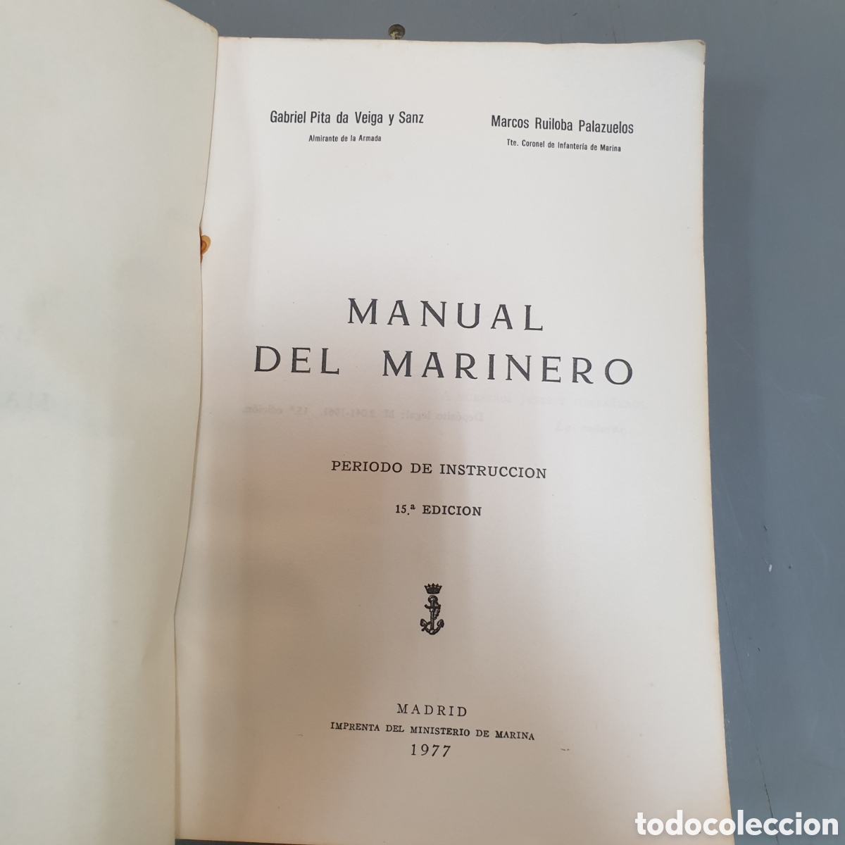 Libros: Manual del Marinero A&ntilde;o 1977 - Foto 2