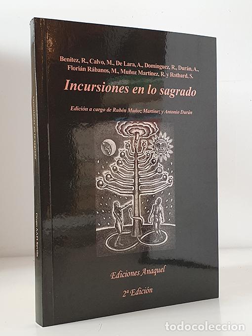 books: Incursiones en lo sagrado. Edici&oacute;n a cargo de.. - VV. AA. [Rub&eacute;n Mu&ntilde;oz Mart&iacute;nez y Antonio Dur&aacute;n eds.