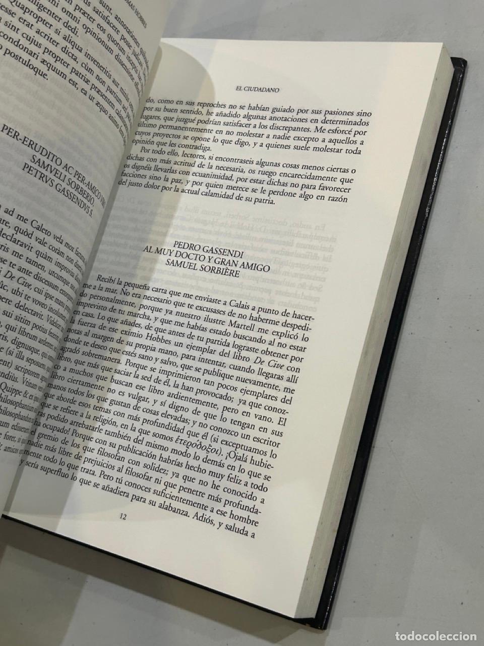 Libros: Thomas Hobbes - El ciudadano - Foto 2