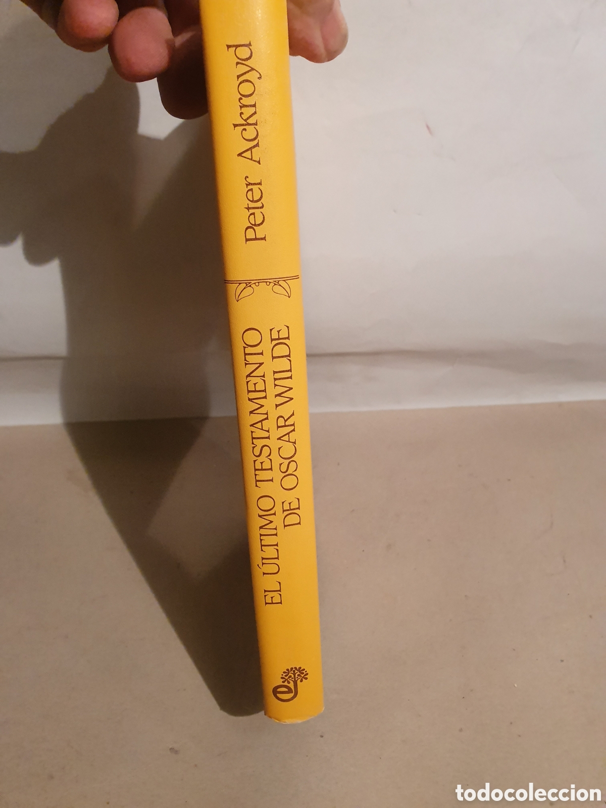 Libros: EL ULTIMO TESTAMENTO DE OSCAR WILDE. PETER ACKROYD. EDASHA 1986. - Foto 2