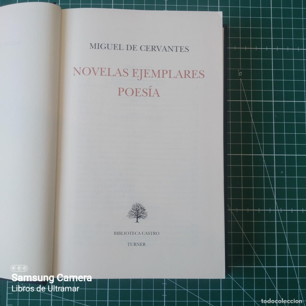 Libros: Novelas ejemplares. Poes&iacute;a. - Cervantes, Miguel de. - Foto 2