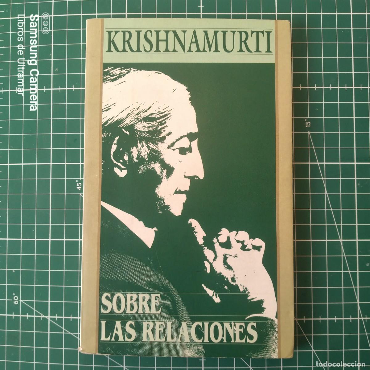 Libros: Sobre las relaciones. - Krishnamurti, Jiddu. - Foto 1