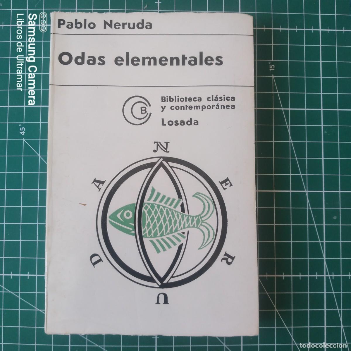 Libros: Odas elementales. - Neruda, Pablo. - Foto 1