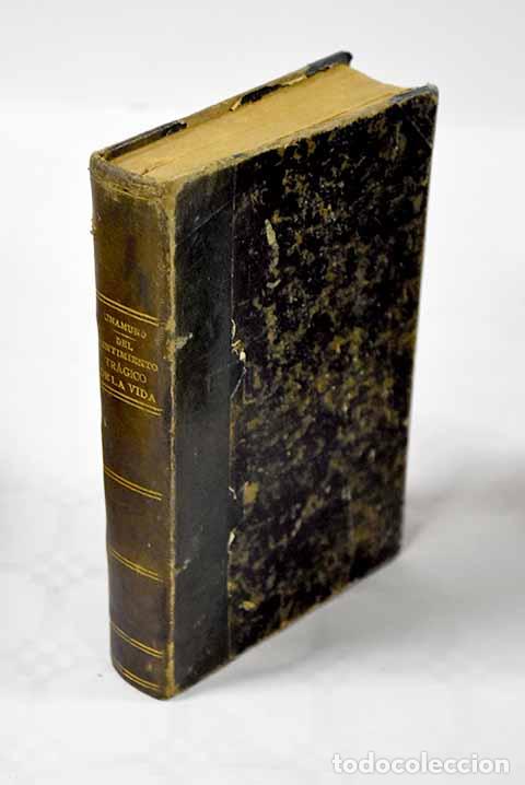 Libros: Del sentimiento tr&aacute;gico de la vida.- Unamuno, Miguel de - Foto 1