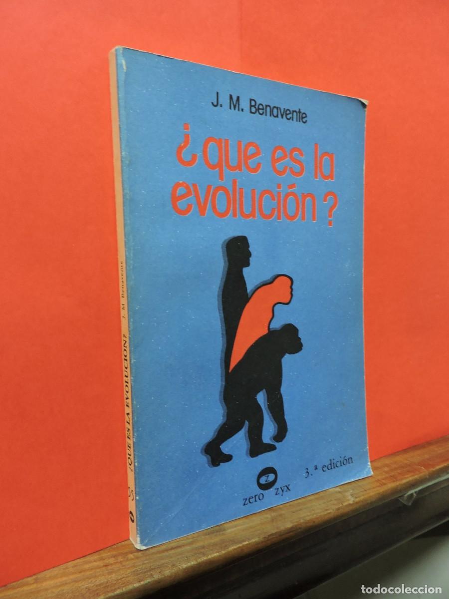 Libros: &iquest;Qu&eacute; es la evoluci&oacute;n? BENEVENTE, Jos&eacute; Mar&iacute;a. Ed. Zero. Madrid, 1978 - Foto 1