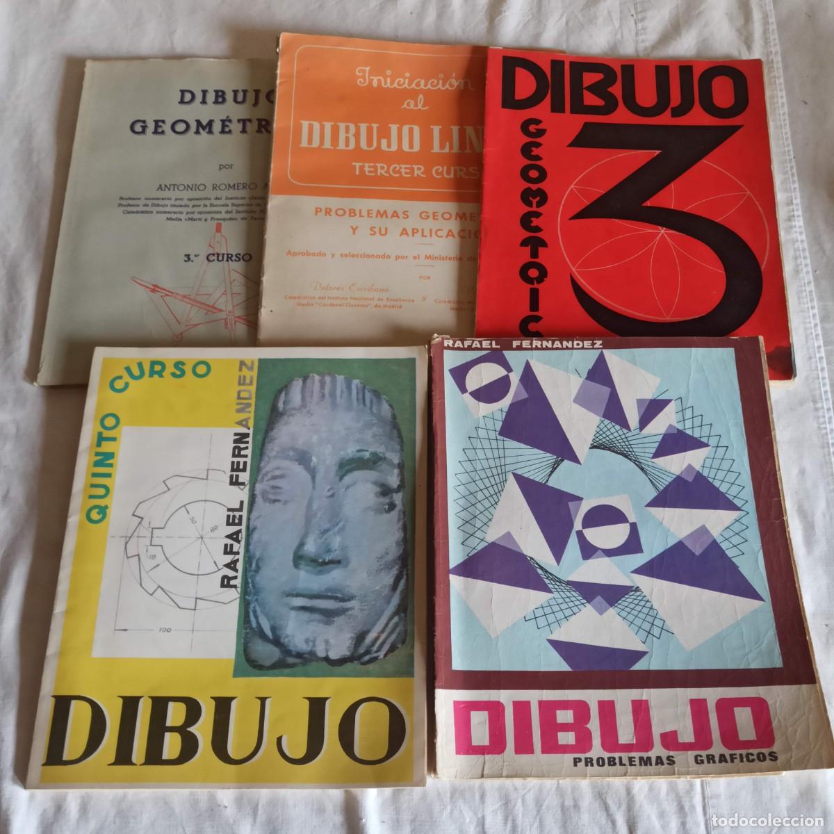 Livros em segunda m&atilde;o: Lote 5 libros dibujo