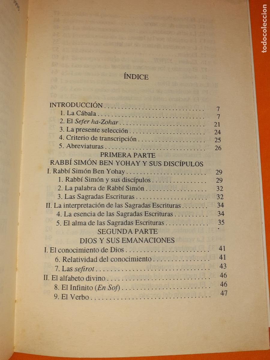 Libros: EL ZOHAR, EL LIBRO DEL ESPLENDOR � CABALA - ANONIMO - Foto 3